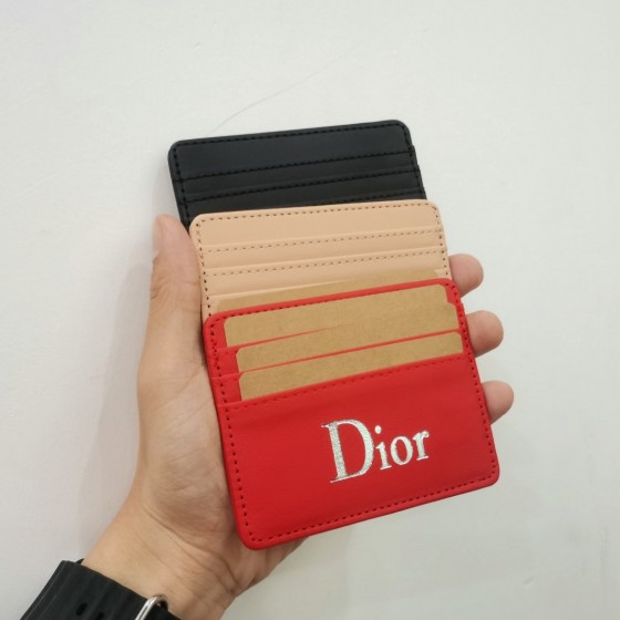 Fashion Leather Card Holder Storage Bank Credit Cash Card ID Card Passport Holders Bag Organizer Case Wallet Pocket Purse